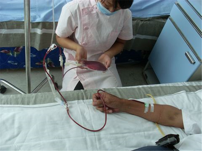 輸血治療腦供血不足