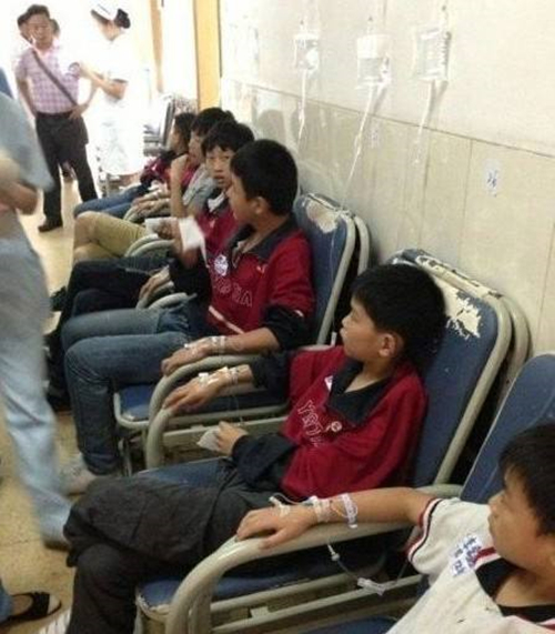 水汙染導致痢疾的