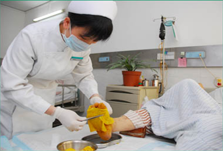 醫院護理糖尿病足