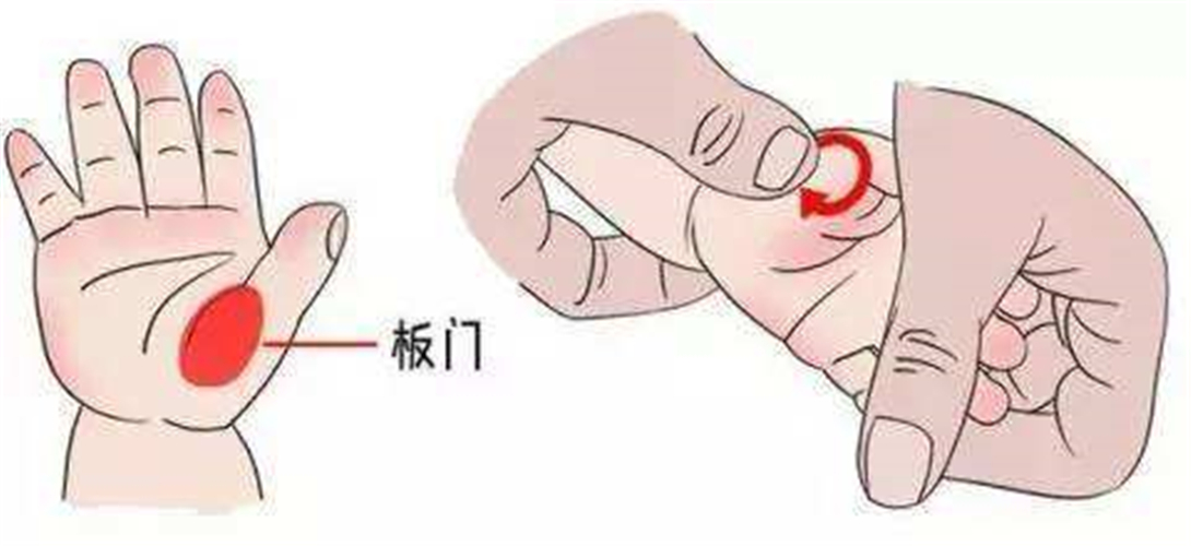 手部推拿緩解母乳性腹瀉