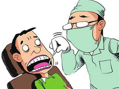 口腔白色念珠菌感染漫畫 