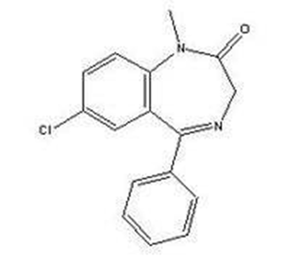 強效安眠藥的化學分子