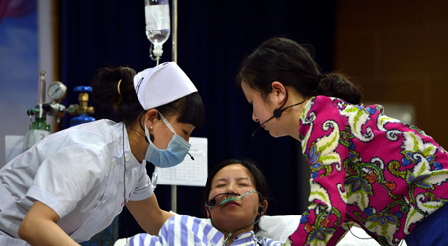 醫院救治肺水腫患者